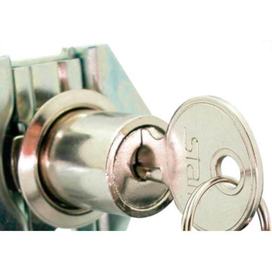 Fechadura Stam.Gaveta 22Mm-301 - Kit C/10 PC