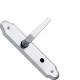 Fechadura Stam Inox Cromada 823/03 Banh