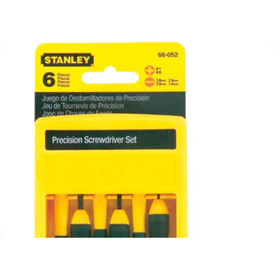 Jg Chave Fenda Precisao Stanley C/6