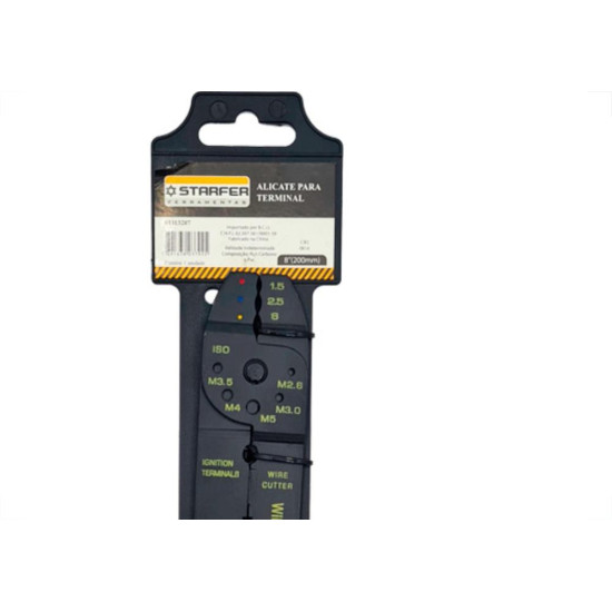 Alicate P/Terminal Starfer 8 Alicate P/Terminal Starfer 8