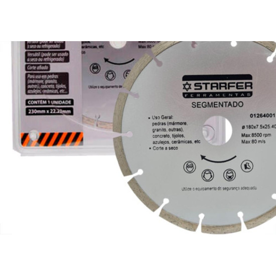 Disco Diam.Starfer Segment.7'' X 25 Disco Diam.Starfer Segment.7'' X 25