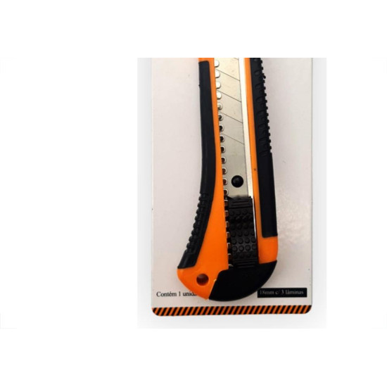 Estilete Emborrachado Starfer C/3 Laminas