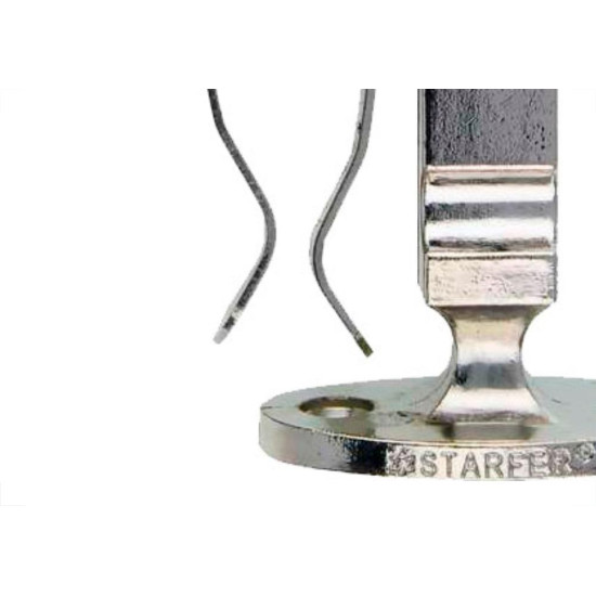 Fixador P/Porta.Rodape Starfer - Kit C/10 PC Fixador P/Porta.Rodape Starfer - Kit C/10 PC