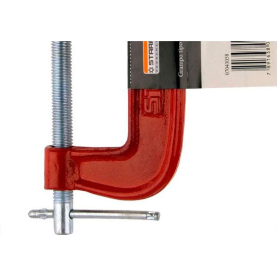 Grampo P/Marceneiro Starfer Leve 8'' Grampo P/Marceneiro Starfer Leve 8''
