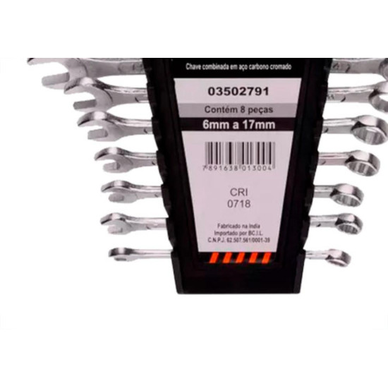 Jg Chave Combinada Starfer 6 A 17(08P)