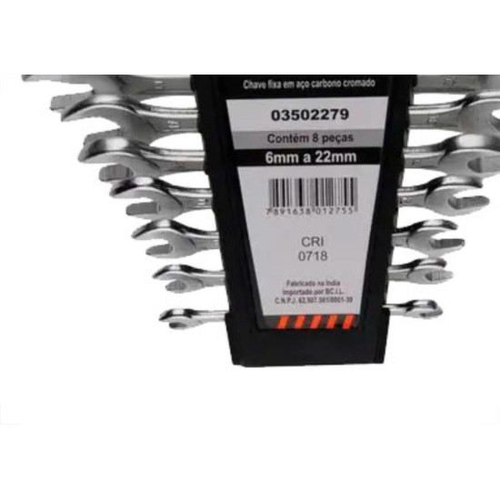Jg Chave Fixa Starfer 6 A 22 (08P) Jg Chave Fixa Starfer 6 A 22 (08P)