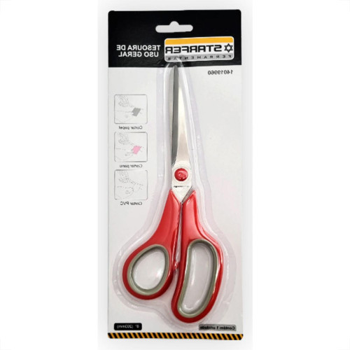 Tesoura Starfer Corte Facil 8'' Tesoura Starfer Corte Facil 8''