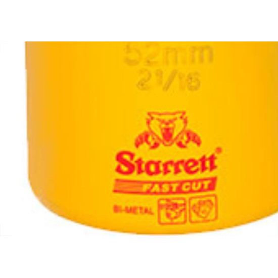 Serra Copo A.R Starrett 52Mm-H0216 Serra Copo A.R Starrett 52Mm-H0216