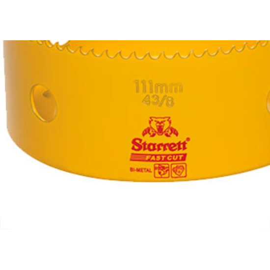 Serra Copo A.R Starrett 111Mm-H0438 Serra Copo A.R Starrett 111Mm-H0438