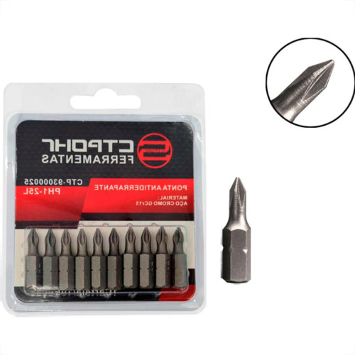 Bits Phillips Ctp N,1 X 25Mm C/10 Bits Phillips Ctp N,1 X 25Mm C/10