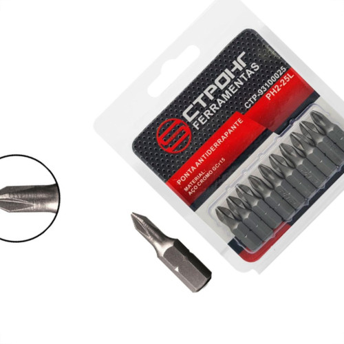 Bits Phillips Ctp N,2 X 25Mm C/10 Bits Phillips Ctp N,2 X 25Mm C/10
