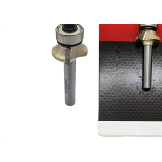 Fresa P/Tupia Ctp.C/Rolam.A 6X1/4