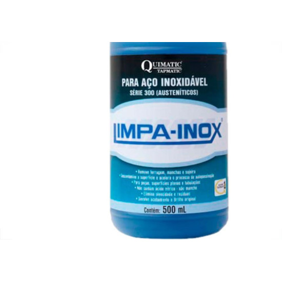Limpador De Aco Inox 500Ml Quimatic Limpador De Aco Inox 500Ml Quimatic