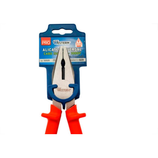 Alicate Profissional Western-Pro 8'' 1000V Alicate Profissional Western-Pro 8'' 1000V