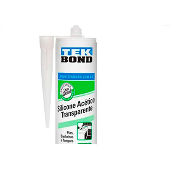 Silicone Tek Bond Acet.256G Incolor
