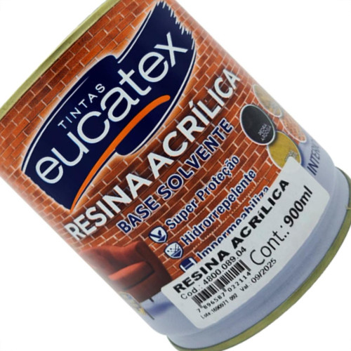 Resina Acrilica Eucatex 900Ml Resina Acrilica Eucatex 900Ml