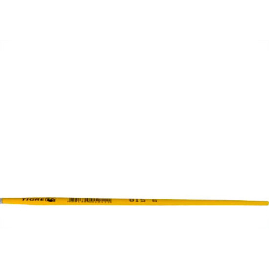 Pincel Tigre Chato Ref: 815 X 06 - Kit C/12 PC Pincel Tigre Chato Ref: 815 X 06 - Kit C/12 PC