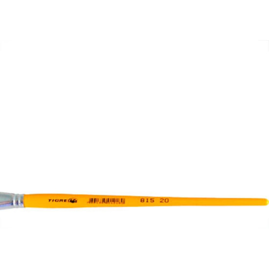 Pincel Tigre Chato  Ref: 815 X 20 - Kit C/6 PC