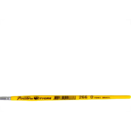 Pincel Tigre Redondo Ref: 266 X 00 - Kit C/12 PC Pincel Tigre Redondo Ref: 266 X 00 - Kit C/12 PC