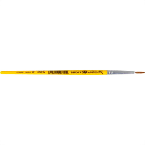 Pincel Tigre Redondo Ref: 266 X 06 - Kit C/12 PC Pincel Tigre Redondo Ref: 266 X 06 - Kit C/12 PC