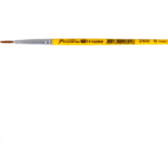 Pincel Tigre Redondo Ref: 266 X 06 - Kit C/12 PC Pincel Tigre Redondo Ref: 266 X 06 - Kit C/12 PC