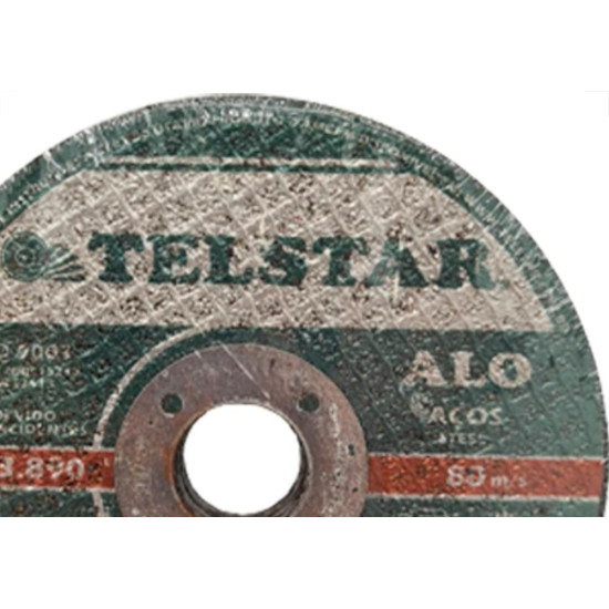 Disco Telstar Corte Ferro 110 X 20 - Kit C/10 PC Disco Telstar Corte Ferro 110 X 20 - Kit C/10 PC