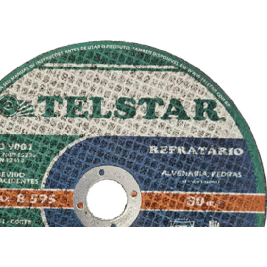 Disco Telstar Corte Refr. 2 Telas 7 - Kit C/10 PC