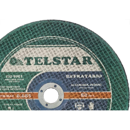 Disco Telstar Corte Refr. 2 Telas 9 - Kit C/5 PC