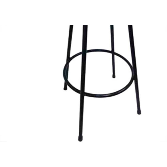 Banqueta C/Encosto 70Cm Preto Banqueta C/Encosto 70Cm Preto