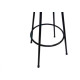 Banqueta C/Encosto 70Cm Preto Banqueta C/Encosto 70Cm Preto