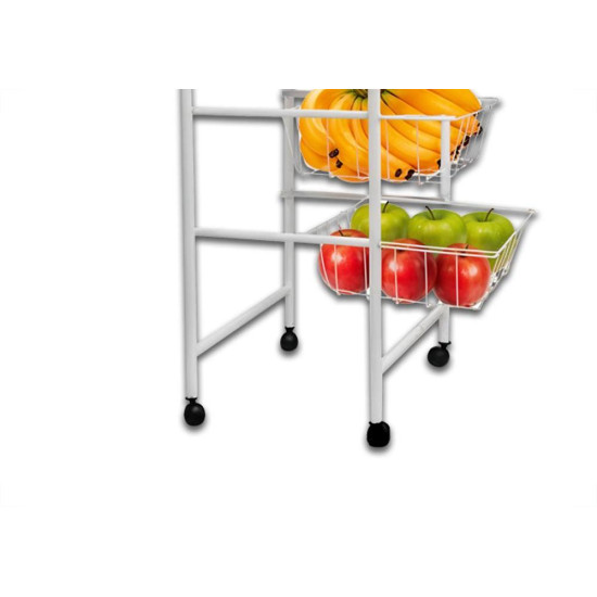 Fruteira C/Tampa/Chapa/Rodizio 5000
