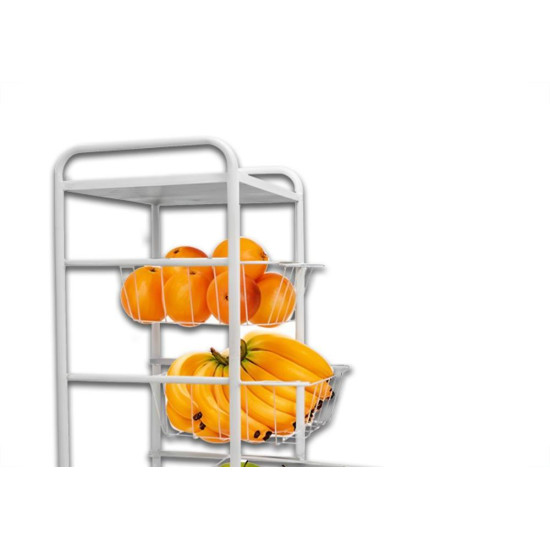 Fruteira C/Tampa/Chapa/Rodizio 5000