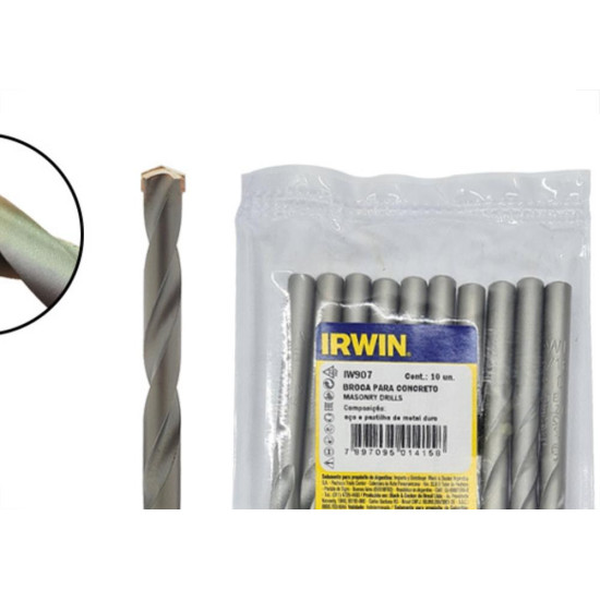 Broca Widea Irwin E 5/16 =8Mm - Kit C/10 PC Broca Widea Irwin E 5/16 =8Mm - Kit C/10 PC