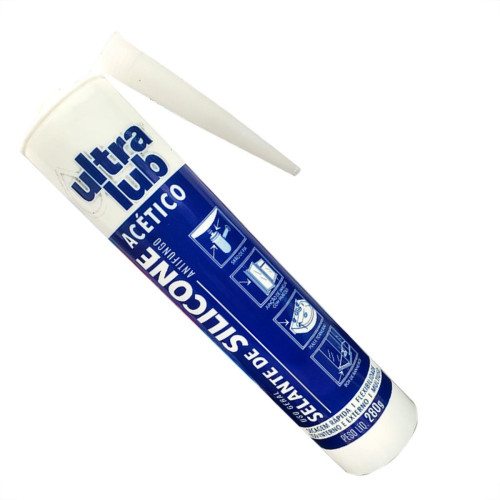 Silicone Ultra Acetico Incolor 280G Silicone Ultra Acetico Incolor 280G