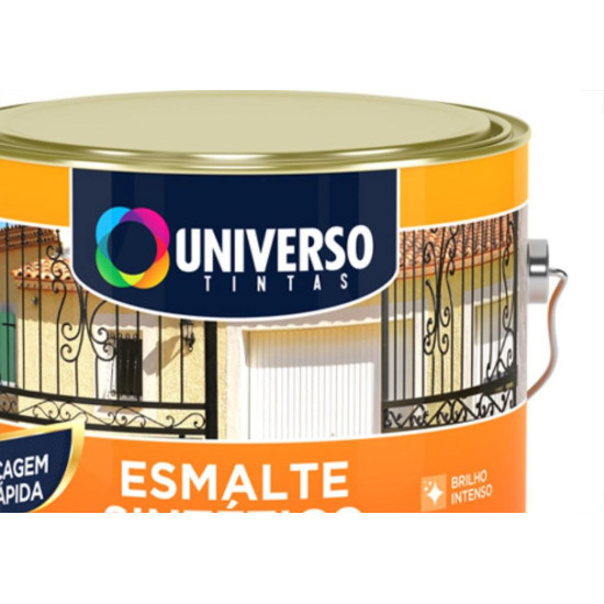 Tinta Esmalte Sintetico Universo 3,6Lt Cinza Esc