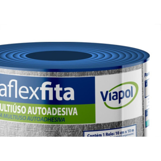 Fita Adesiva Multuso Viaflex 10Cmx10Mt Fita Adesiva Multuso Viaflex 10Cmx10Mt