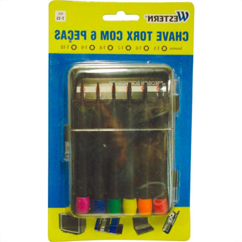 Jg Chave Torx Wes 5,6,7,8,9,T10-T15 Jg Chave Torx Wes 5,6,7,8,9,T10-T15