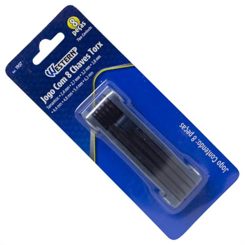Jg Chave Torx Wes, Dob.06A25 8P-907 Jg Chave Torx Wes, Dob.06A25 8P-907