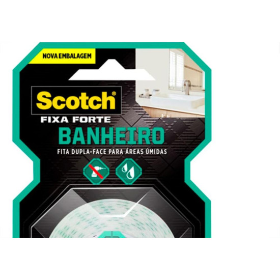 Fita Dupla Face 3M Banheiro 24X 1,5M