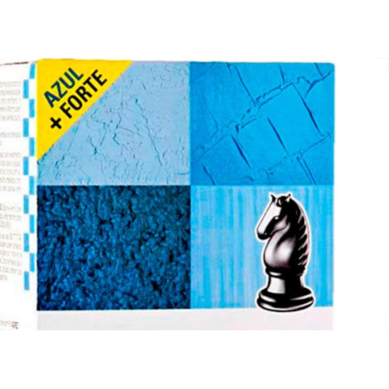 Po Xadrez Azul 500 Grs...
