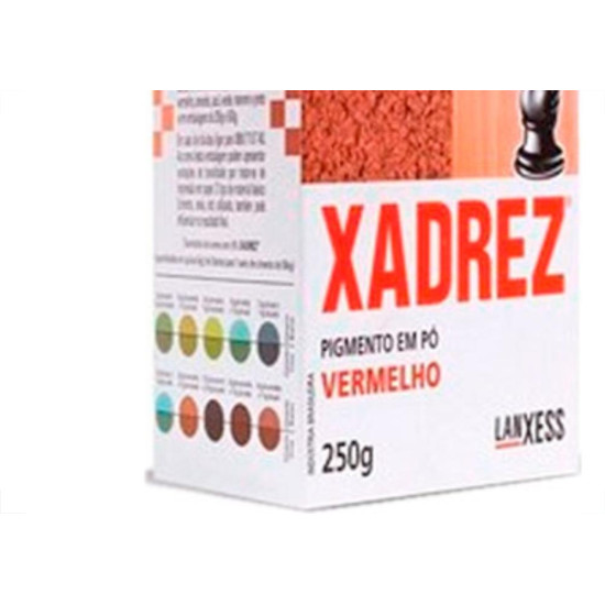 Po Xadrez Vermelho 250 Grs