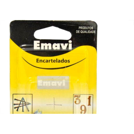 Cartela Emavi Parafuso C/Bucha 05 C/09 Cartela Emavi Parafuso C/Bucha 05 C/09