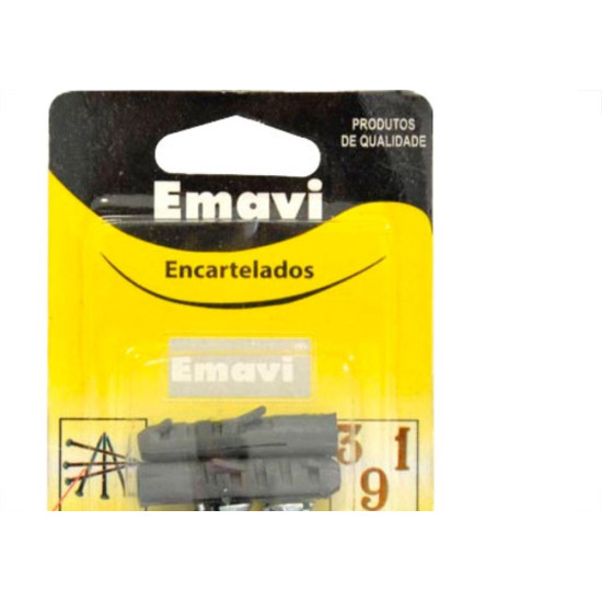 Cartela Emavi Parafuso C/Bucha 08 C/05 Cartela Emavi Parafuso C/Bucha 08 C/05
