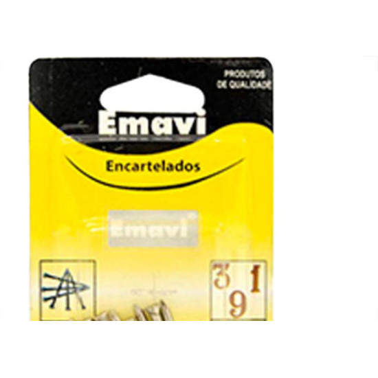 Cart.Emavi Prego Aco C/Cabeça 10X10 20Pc Cart.Emavi Prego Aco C/Cabeça 10X10 20Pc