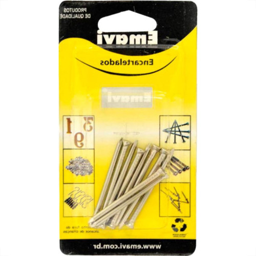 Cartela Emavi Prego Pol.C/Cabeça 17X21 40Gr Cartela Emavi Prego Pol.C/Cabeça 17X21 40Gr