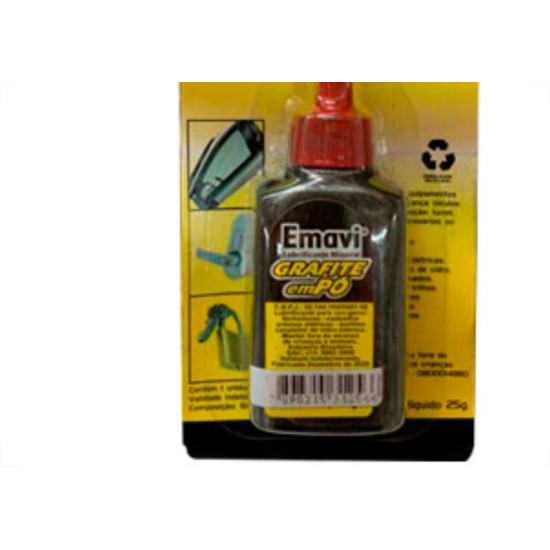 Grafite P/Cadeado Emavi 25Gr Blist Grafite P/Cadeado Emavi 25Gr Blist