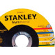 Disco Stanley Multuso 4.1/2X1,0X7/8 - Kit C/25 PC