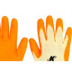 Luva Malha Emborr.Orangeflex 09=G