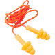 Protetor Auditivo Silicone Laranja - Kit C/20 PR Protetor Auditivo Silicone Laranja - Kit C/20 PR
