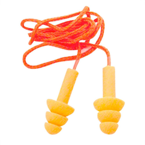Protetor Auditivo Silicone Laranja - Kit C/20 PR Protetor Auditivo Silicone Laranja - Kit C/20 PR